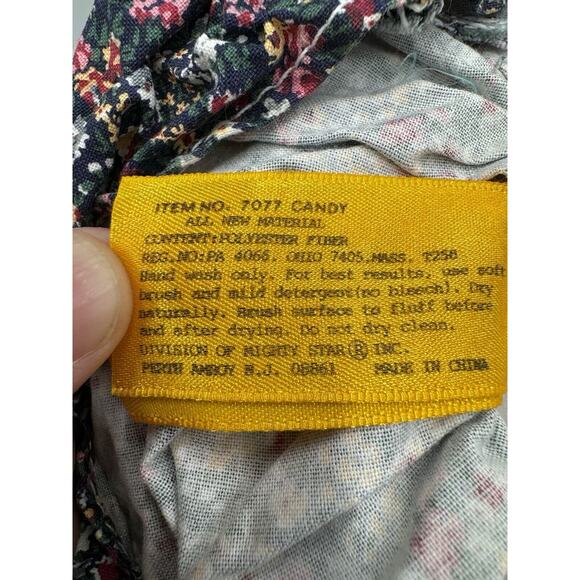 Vintage 1995 24K Polar Puff Candy Bunny Rabbit 16”Plush Mighty Star - Picture 7 of 7